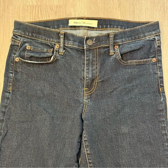 Gap Authentic Real Straight Jeans in Rinsed Denim Size 29R - Picture 3 of 8
